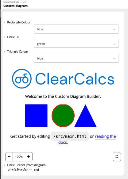 Custom Diagram Creator Screenshot